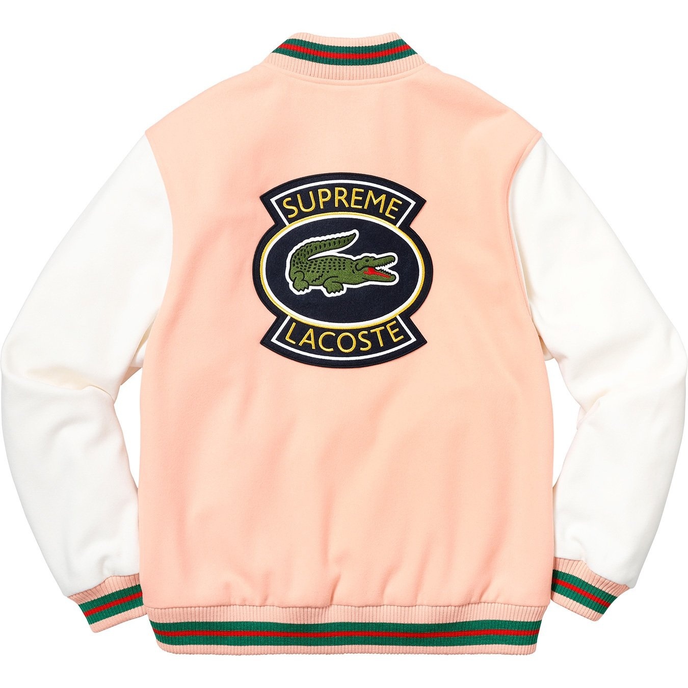 Supreme®/LACOSTE Wool Varsity Jacket view 9